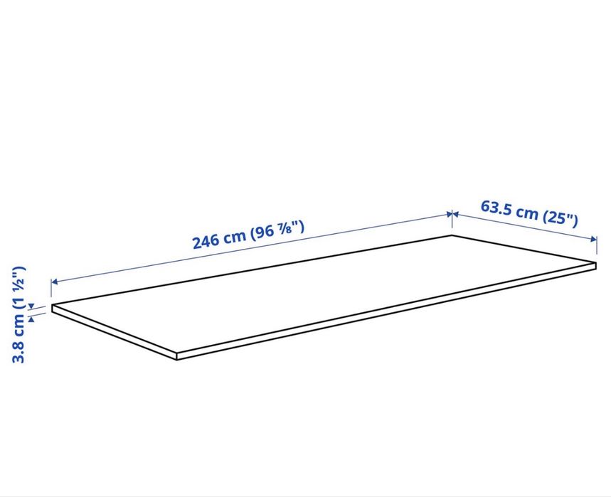 Tampo bancada cozinha madeira - como novo