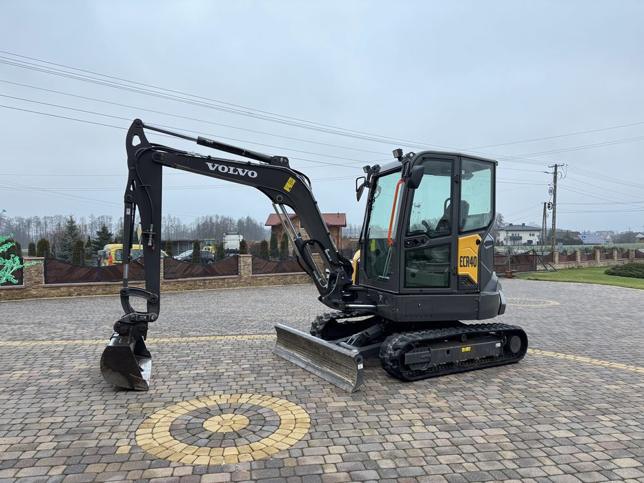 Koparka minikoparka VOLVO ECR40F klimatyzacja BRUTTO bez Vat