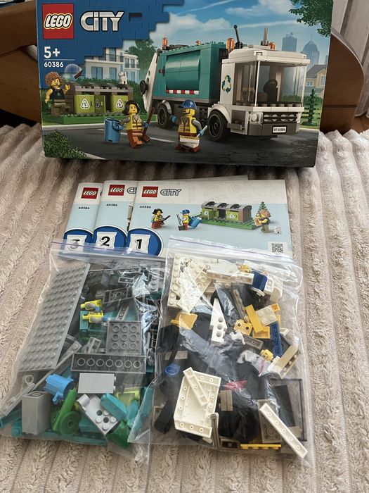 Конструктор Lego 60386 Сміттєпереробна вантажівка
