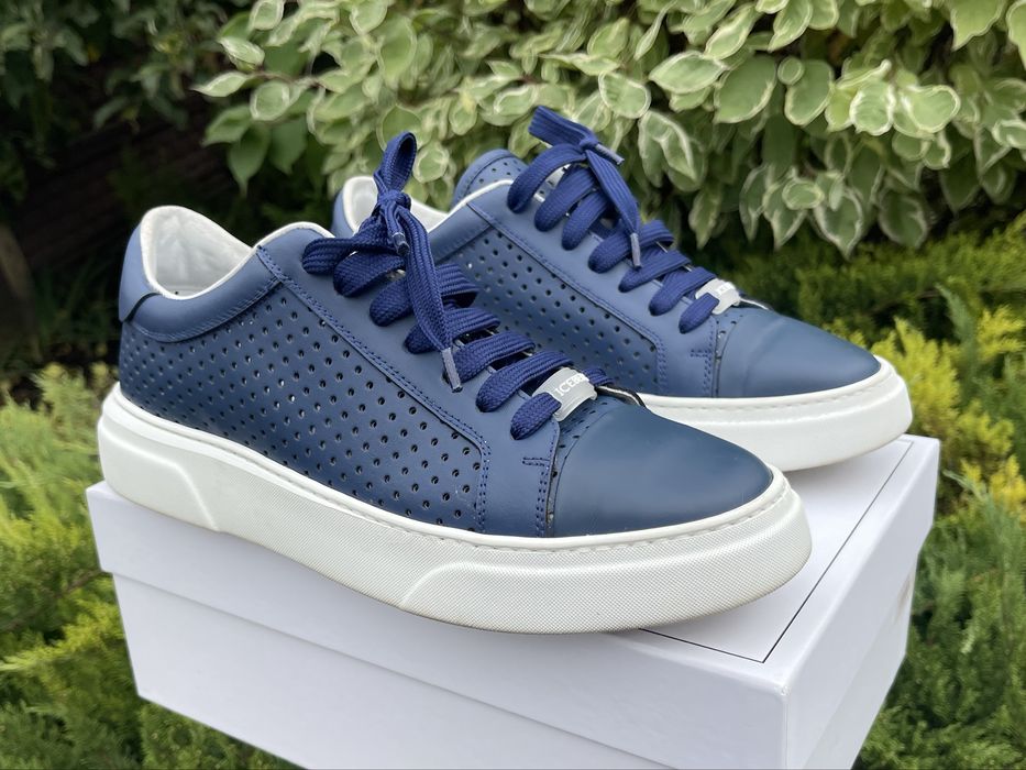 Чоловічі шкіряні кросівки Iceberg