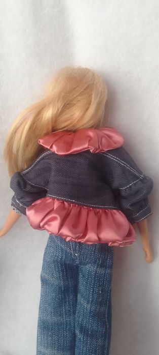 Roupa para Boneca Barbie - Casaco e calças de ganga