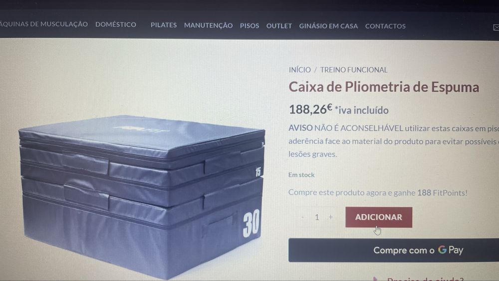 Caixa Pliometria (3 níveis ajustáveis)