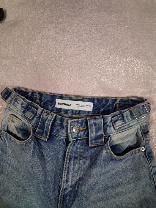 Spodnie baggy jeans oryginalne bershka