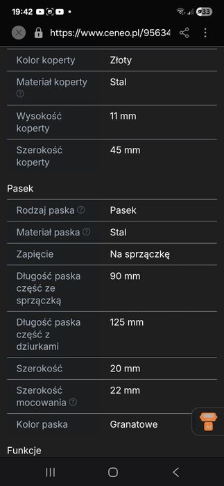 Zegarek  Lorus  RM 333 GX9