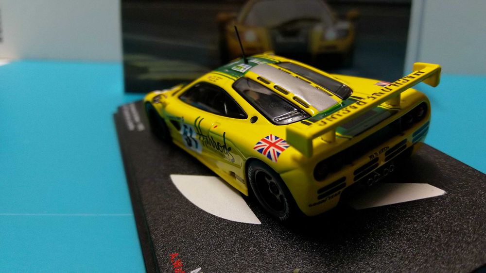 McLaren F1 GTR #51: 24h Le Mans 1995 - Miniatura Altaya/IXO esc 1/43