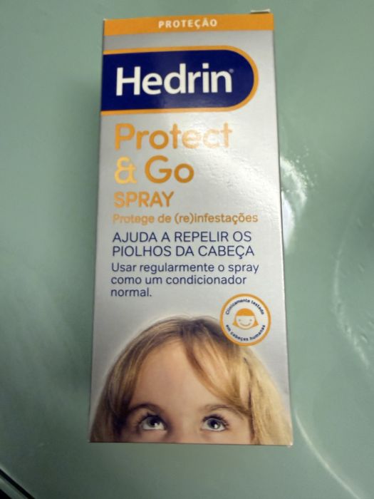 Hedrin protect & Go Spray repelente de piolhos