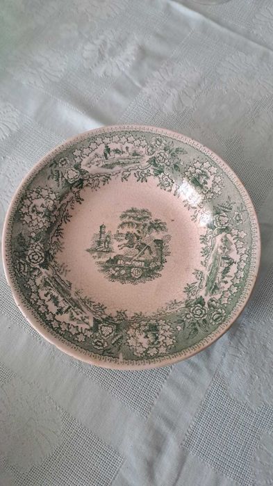Ceramic Platter Set Featuring Landscape Scenes429755173375856646