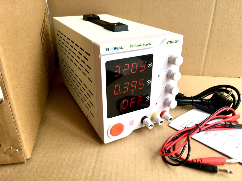 Лабораторный блок питания 30в 5А eTommens ETM-305 источник регулируемы