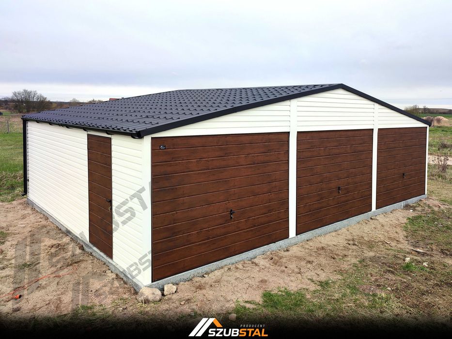 Garaż blaszany 4x5 4x6 6x5 6x5,80 6x6 8x6 9x5 9x6 PRODUCENT Premium