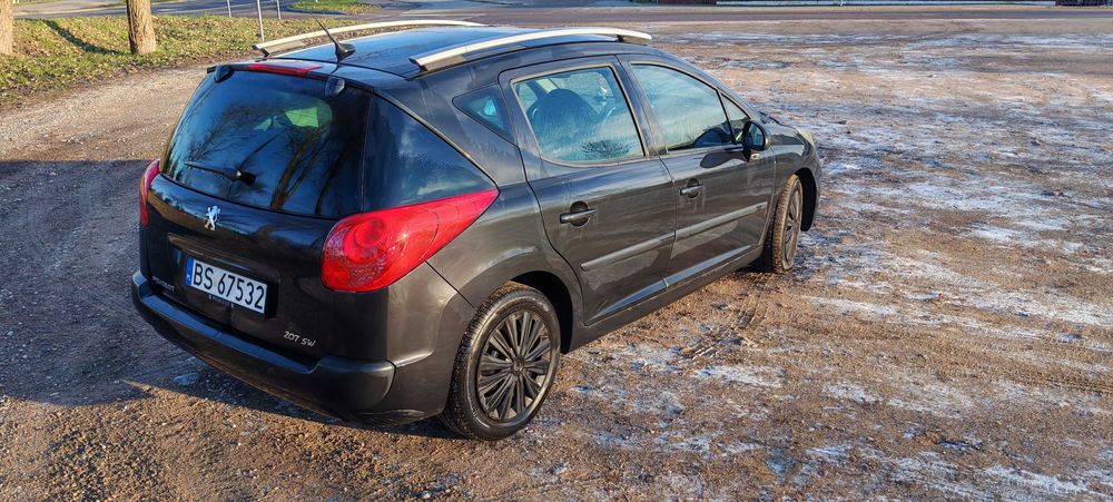 Peugeot 207 SW Diesel 1.6 2007 rok ważne PT i OC