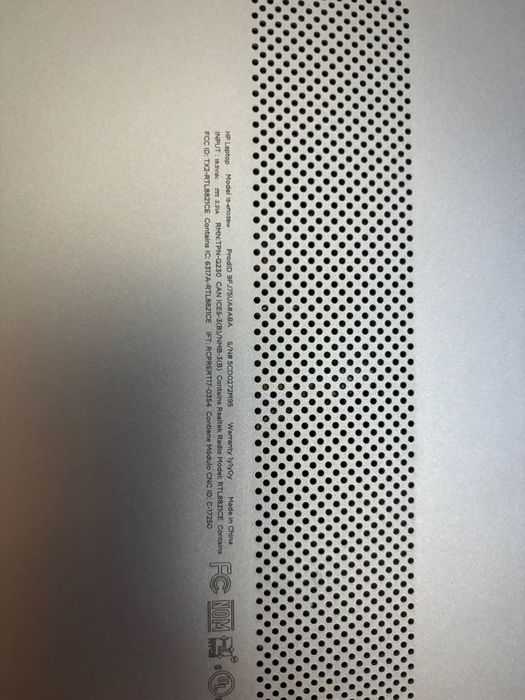 Laptop HP 15-EF1038NR 15.6 Windows 11 4GB RAM 256GB AMD ATHLON GOLD