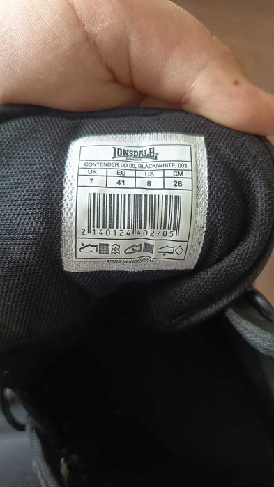Buty do boksu LONSDALE rozm 41