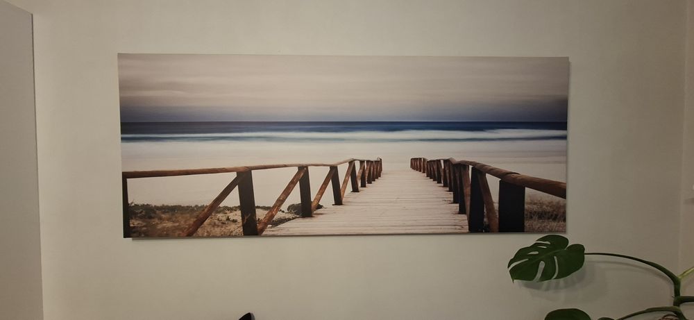 Obraz morze pomost 150/60
