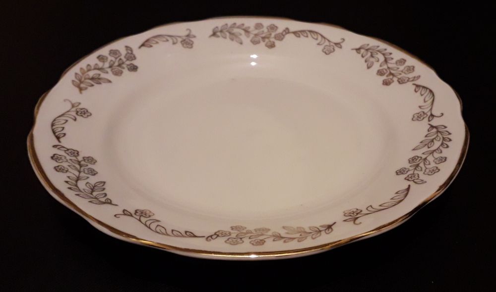 Редкая пирожковая тарелка блюдце фарфор Коростень