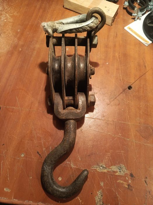 Stary bloczek okrętowy