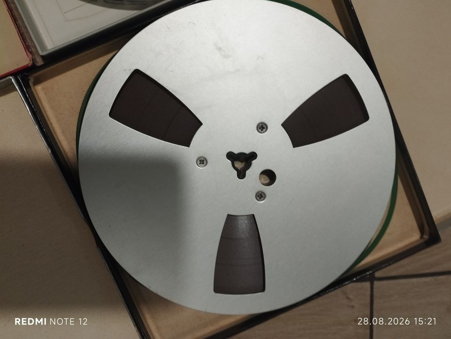 Taśmy magnetofonowe ampex Maxwell europa