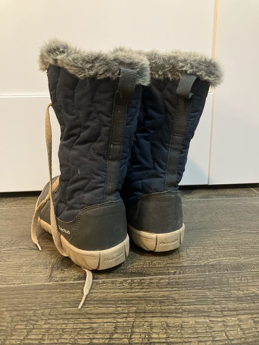 Zimowe buty quechua z decathlonu