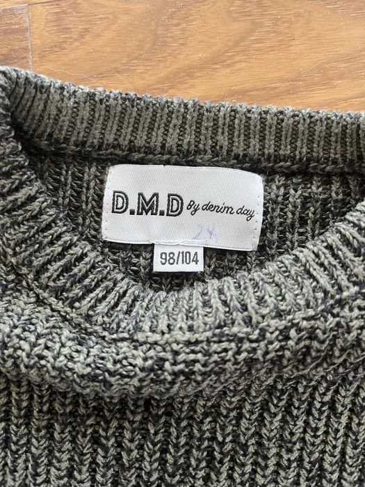 Używany zielony sweter 98/104