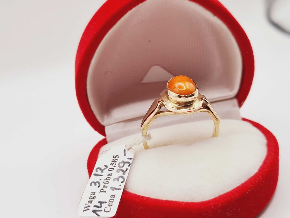 Złoty Pierścionek pr.585 (14K)