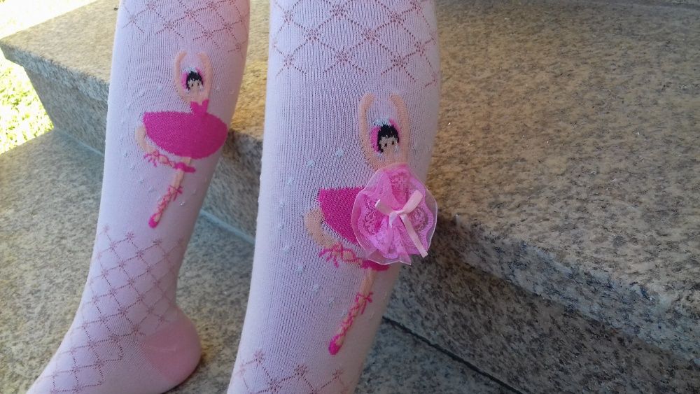 Collants novos com bailarina