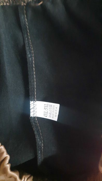 Legginsy ocieplane rozm. 4XL/5XL