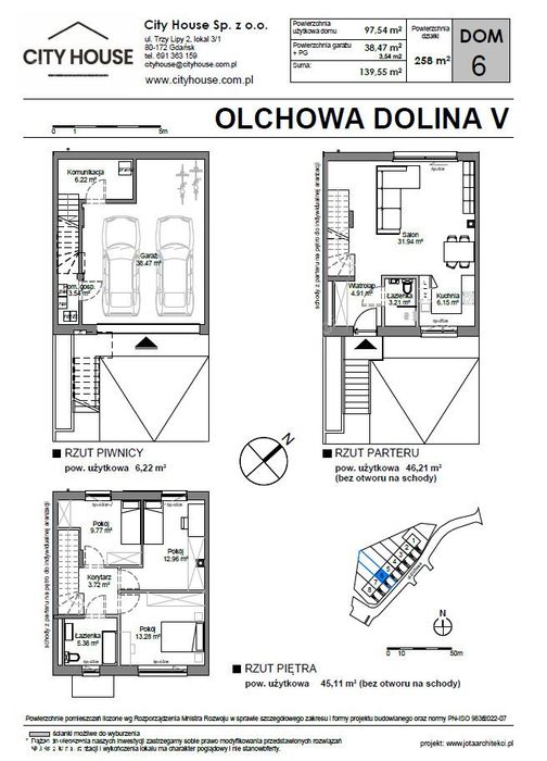 Gdańsk |dom szeregowy 140m² z ogrodem i garażem