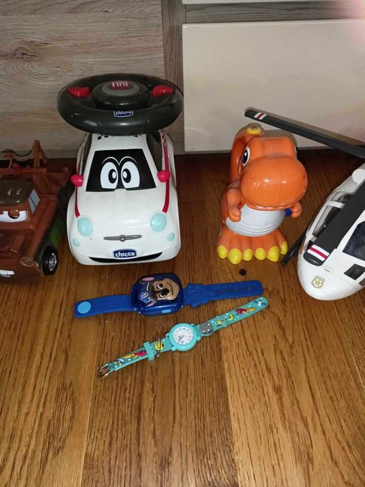 Helikopter Playmobil + 7 zabawek + 2zegarki