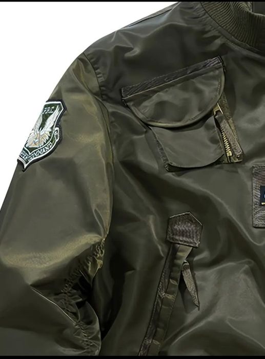 Бомбер МА-1, 3XL 58-60, непромокаемый, практичный и удобн