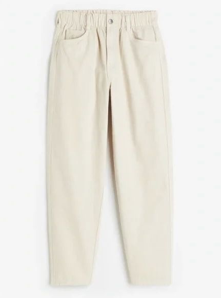 Джинси H&M беж слоуч