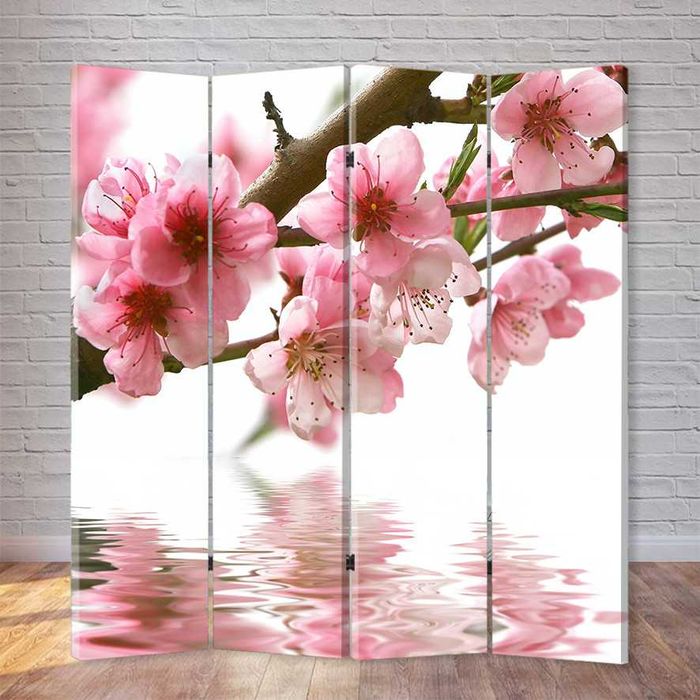 Ширма 180х160см натуральне дерево 7 кольорів 4 секції