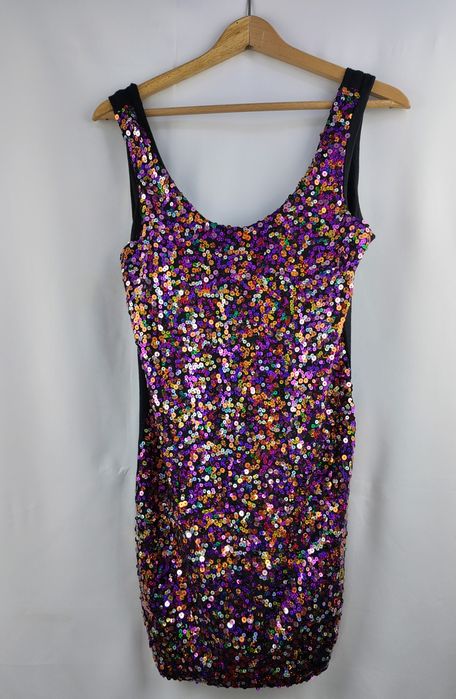 Sukienka cekinowa John Zack 12 · połyskująca i efektowna