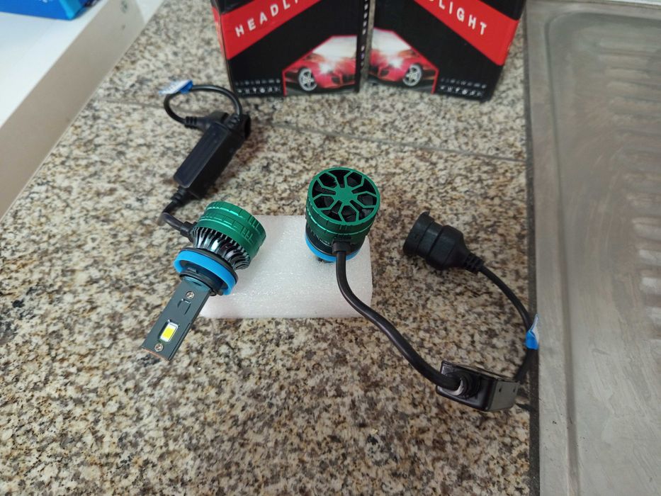 LED Branco H8 H9 H11 Canbus 6000K 300w