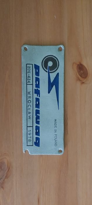 ET22 tabliczka Pafawag