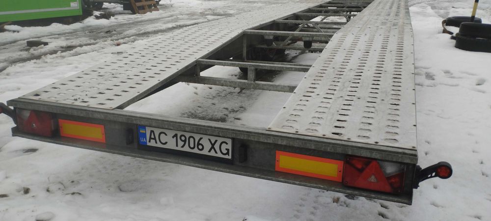 причіп лафет для перевозки 2х авто