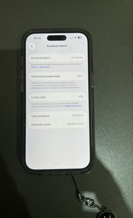Iphone 15 128GB różowy