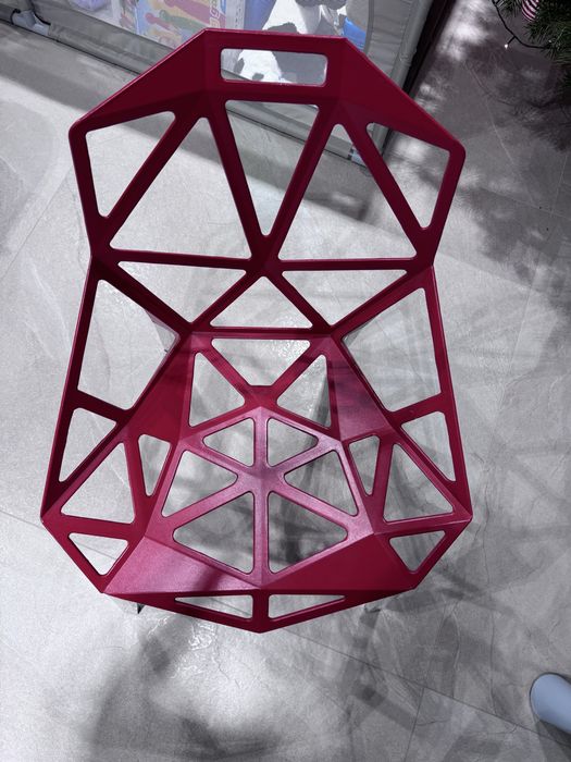 Krzesła czerwone 4szt. Krzesło