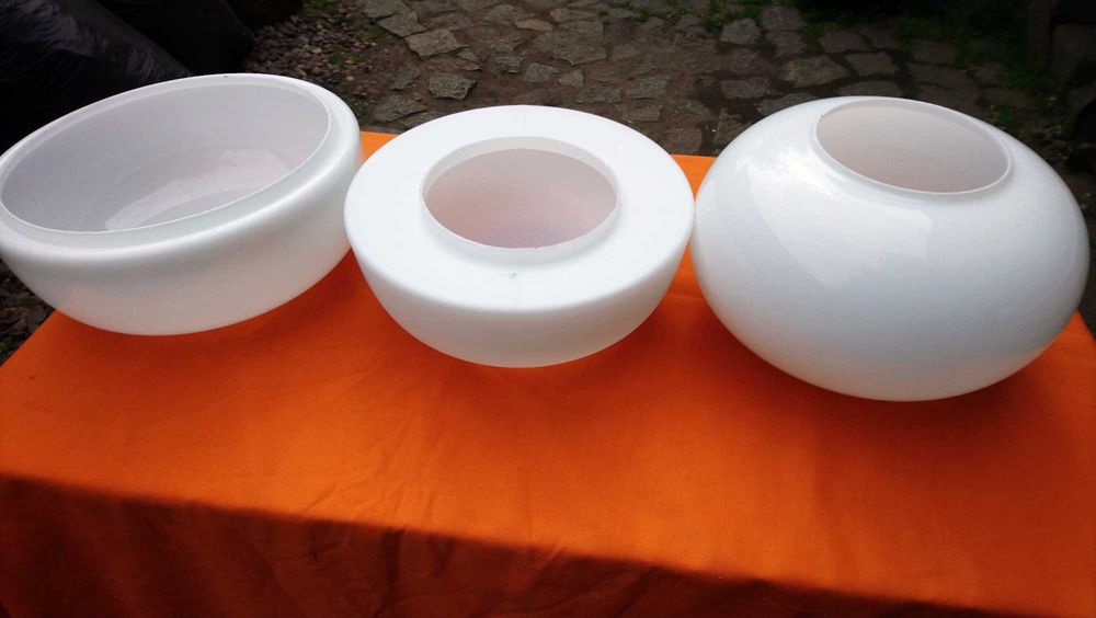 Klosze do lamp PRL