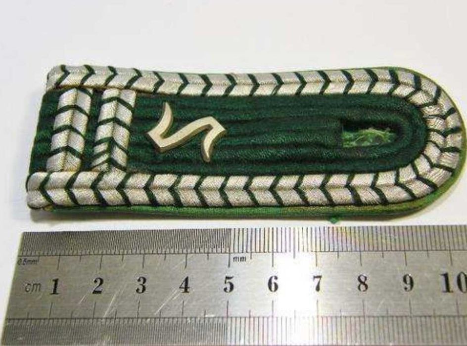 RDA da Alemanha de Leste Volkspolizei Offiziersschüler Epaulette da prancha de ombro do segundo ano (Guerra Fria)