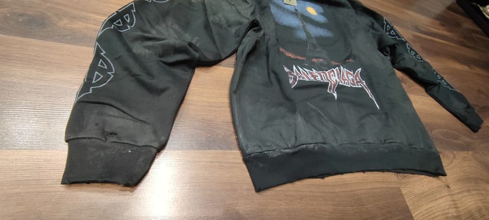 Bluza BALENCIAGA Paris Moon No-Pocked Hodie L Jak Nowa!