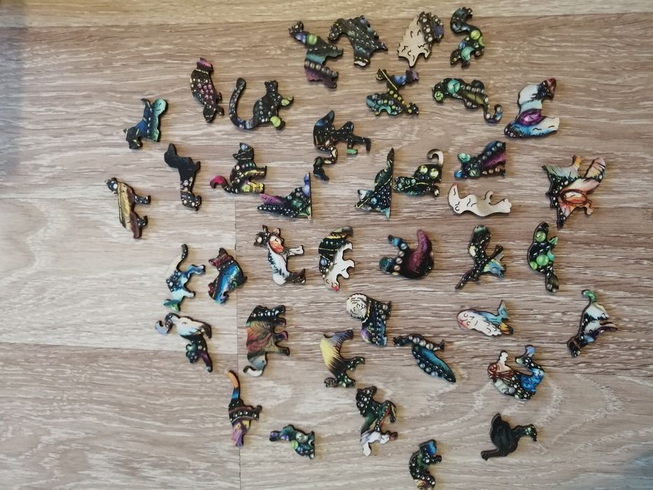 Puzzle drewniane 250 el.
