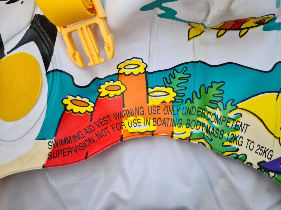 Colete para nadar para criança dos 12 aos 25Kg