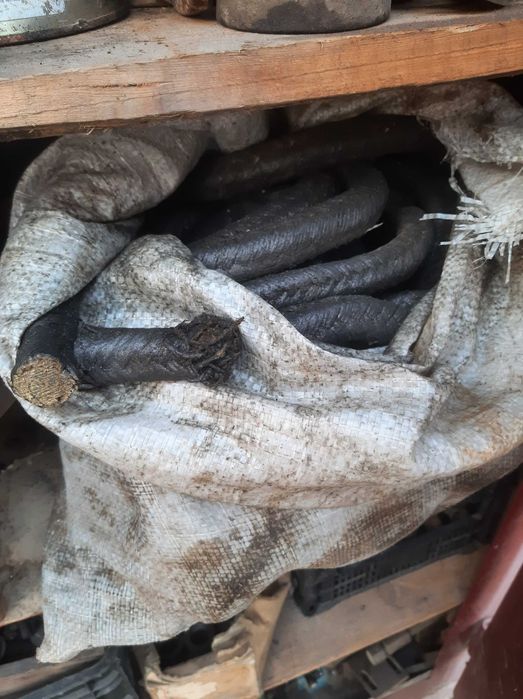 Набивка сальниковая асбестовая жировая графитовая ап 25-25мм