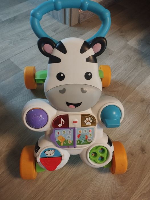 Інтерактивні ходунки Fisher-Price Зебра озвучені англійською