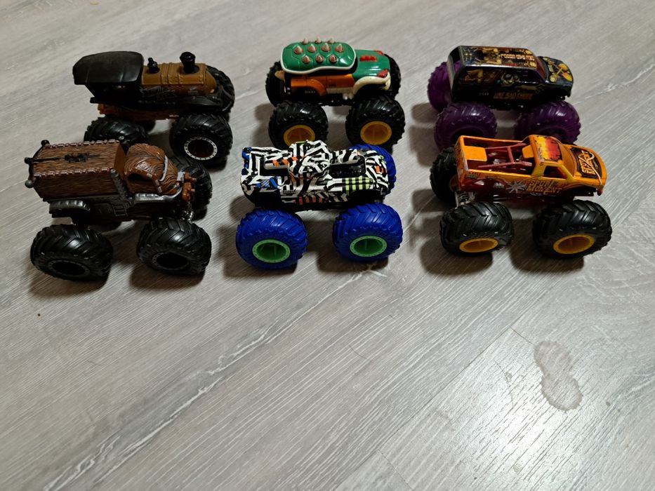 Hot Wheels Monster Truck 6 samochodów