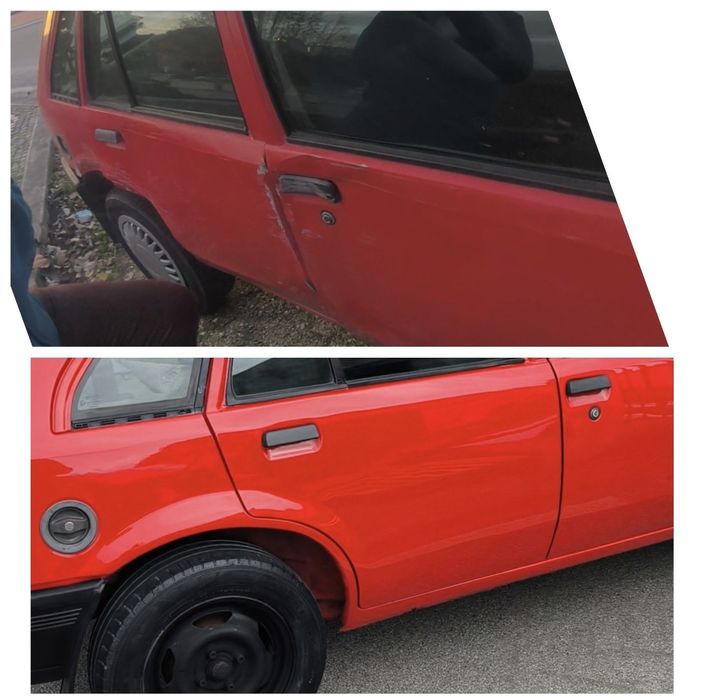 Faço reparos pintura automotiva