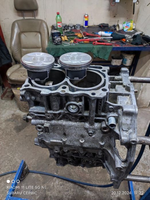 Двигатель мотор  Субару 2.5 EJ253 252 251 после кап ремонта без AVLS