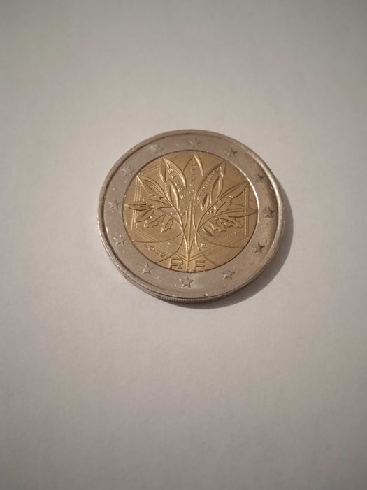 Moeda Comemorativa 2 Euros França 2022