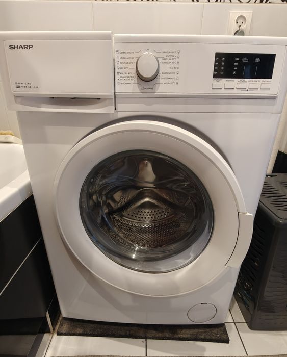 Pralka SHARP ES-HFM6102WD-PL 6kg stan Bdb