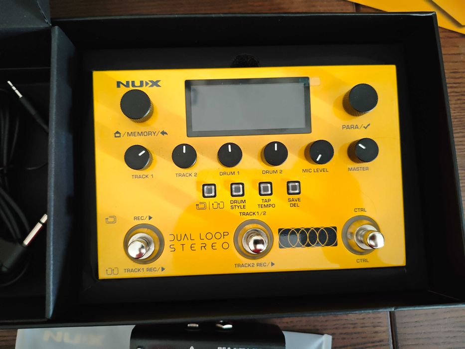 Pedal looper NUX Dual Loop Stereo