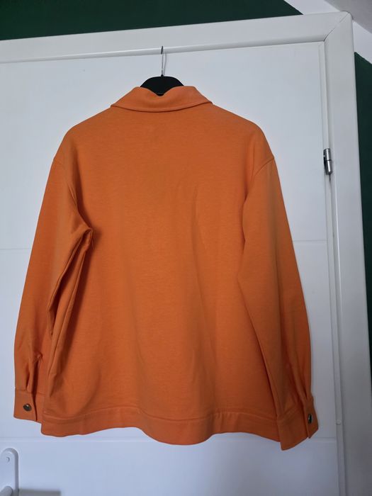 Pomarańczowa bawełniana bluza katana XL super trend